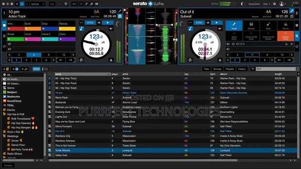 Serato DJ Pro - main view