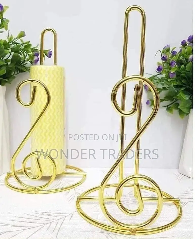 Golden Tissue Holder
