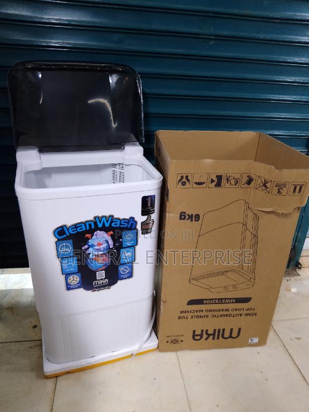 Washing Machine, Mika 6kg Semi Automatic Single Tub