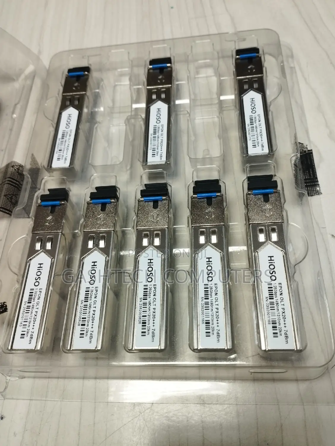 Hioso Olt SFP Px20+ 1490nm/1310nm 20km Olt SFP