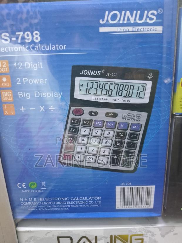 Electronic Calculator 12digits Js-798 - main view
