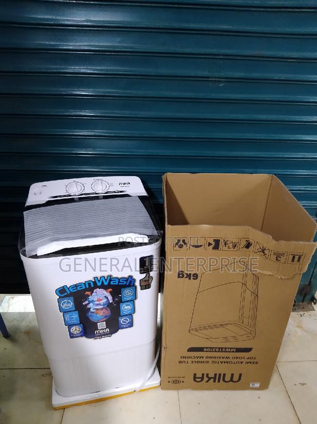 Washing Machine, Mika 6kg Semi Automatic Single Tub