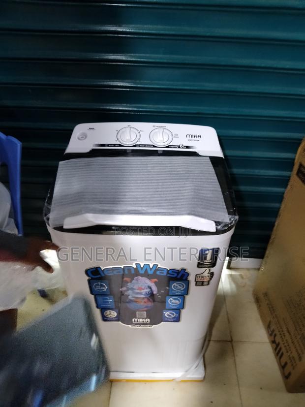 Washing Machine, Mika 6kg Semi Automatic Single Tub - main view