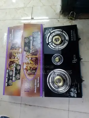 Roch 3 Burner Glass Top Cooker