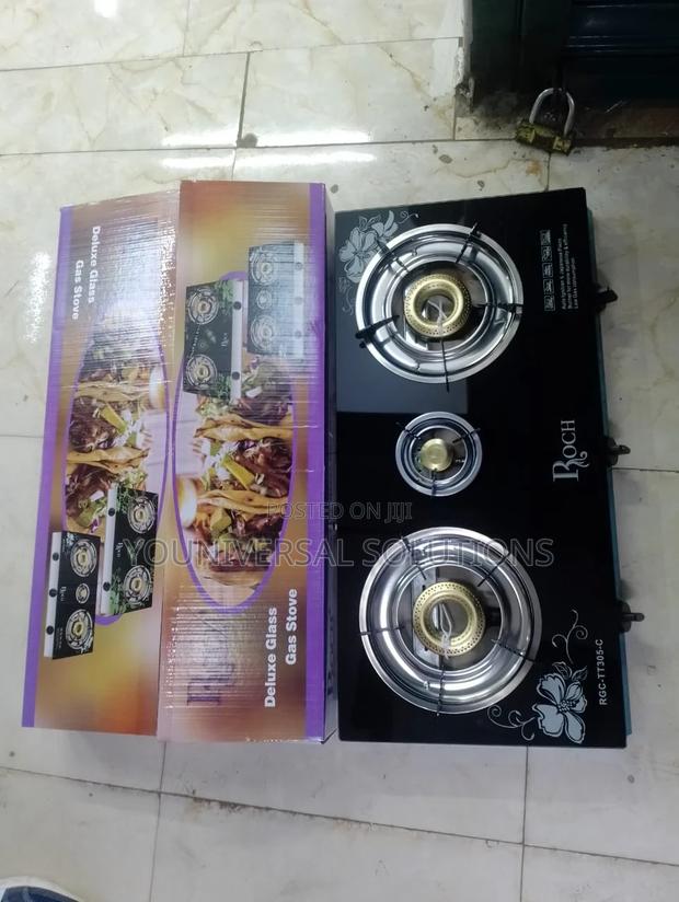 Roch 3 Burner Glass Top Cooker
