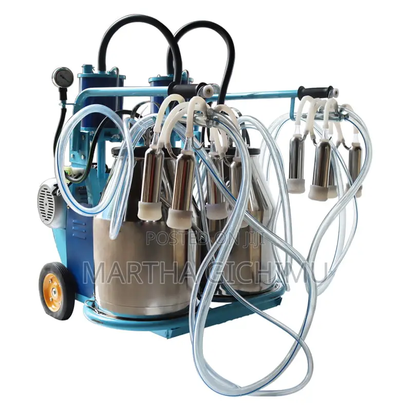 High Efficiency Electric Double Cow Milking Machine