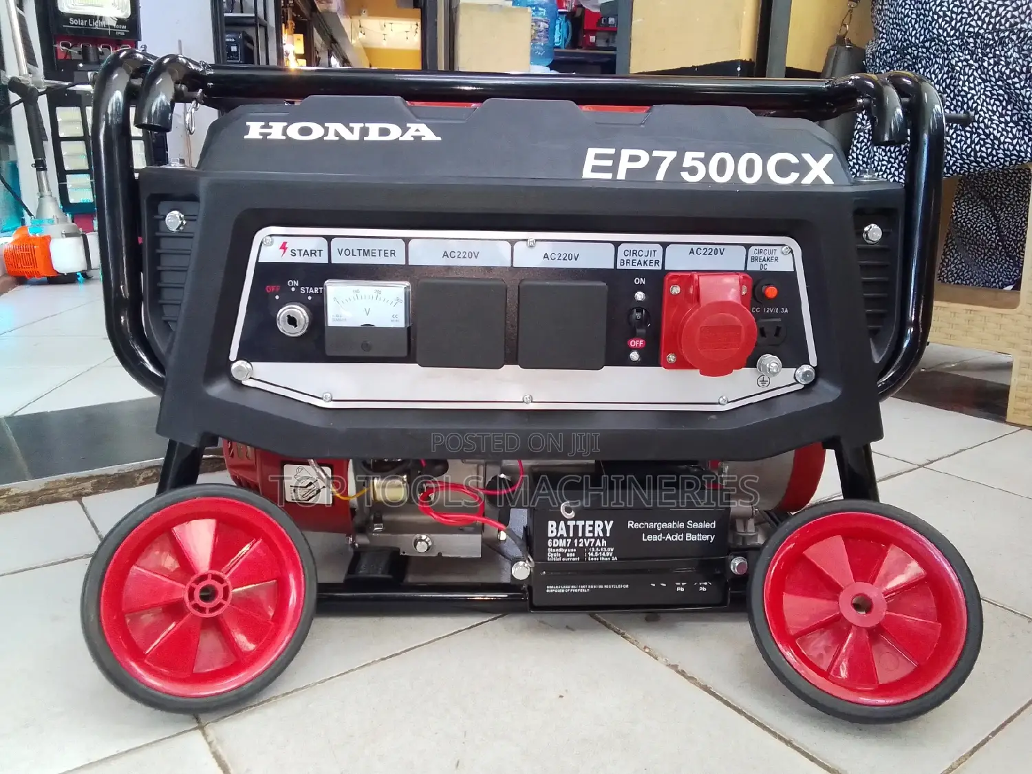 Honda 7500 Cx Key Start With Wheels