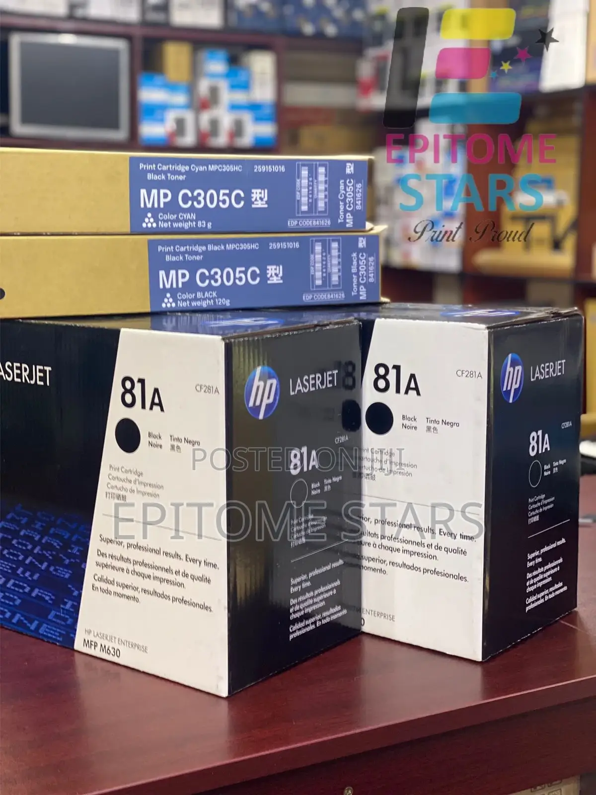 HP 81A Black Original Laserjet Toner Cartridge (CF281A)