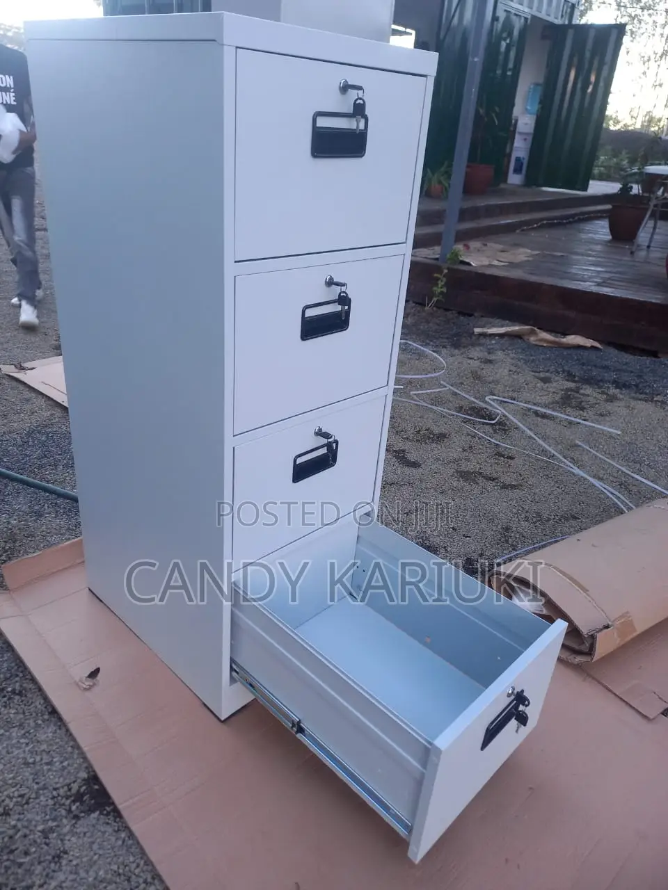 Modern 4 Drawers File Cabinet
