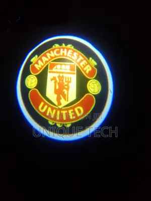 Manchester United 2X Wireless LED Car Door Lights Logo