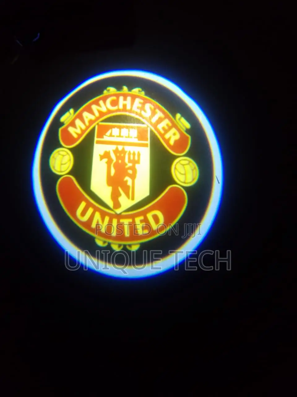 Manchester United 2X Wireless LED Car Door Lights Logo