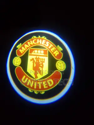 Manchester United 2X Wireless LED Car Door Lights Logo