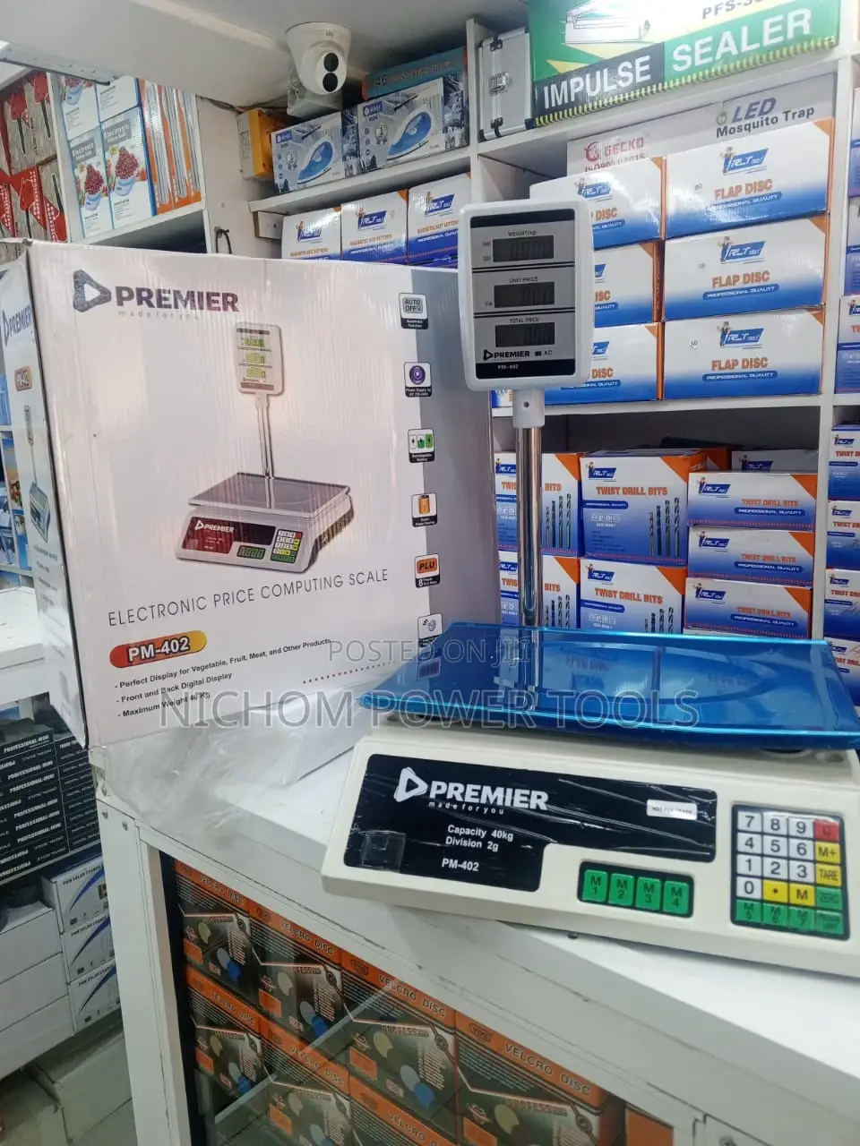 Premier 30kg Digital Computing Scale/Meat Weighing Scale