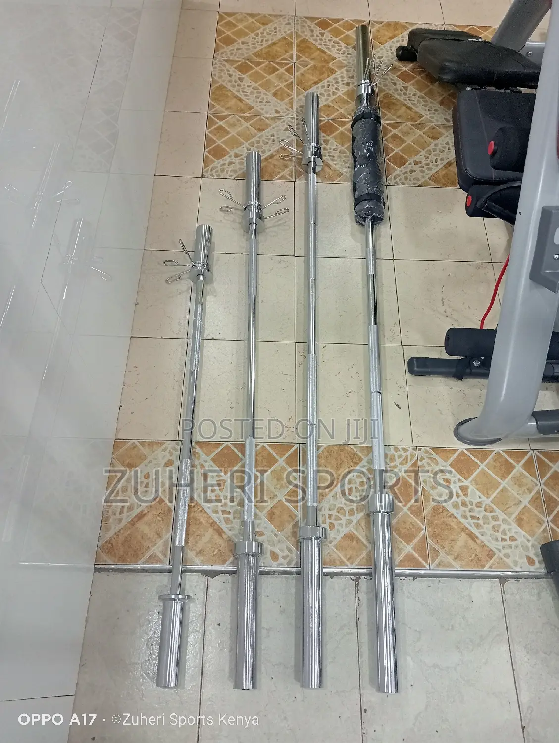 Olympic Barbell Bars; 1.2m, 1.5m, 1.8m, 2.2m