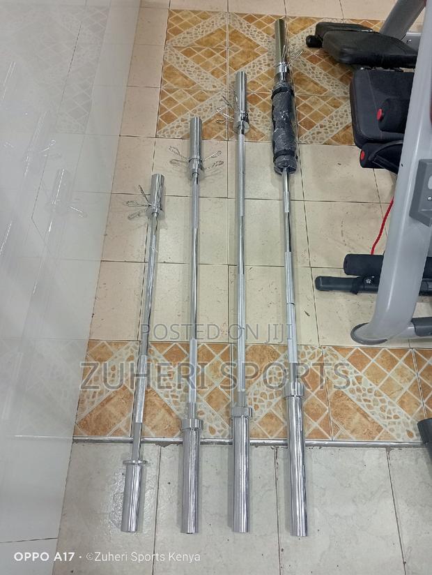 Olympic Barbell Bars; 1.2m, 1.5m, 1.8m, 2.2m - main view