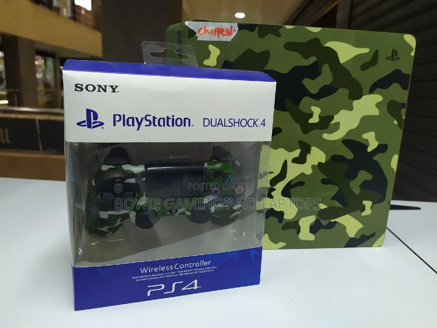 PS4 Console Camouflage Full and Chipped 8games
