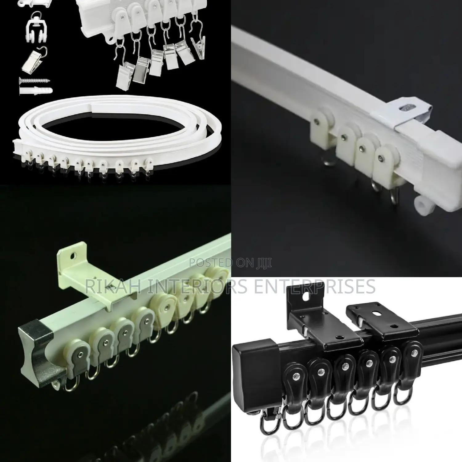 Aluminium Bendable Curtain Rails Curtain Rails