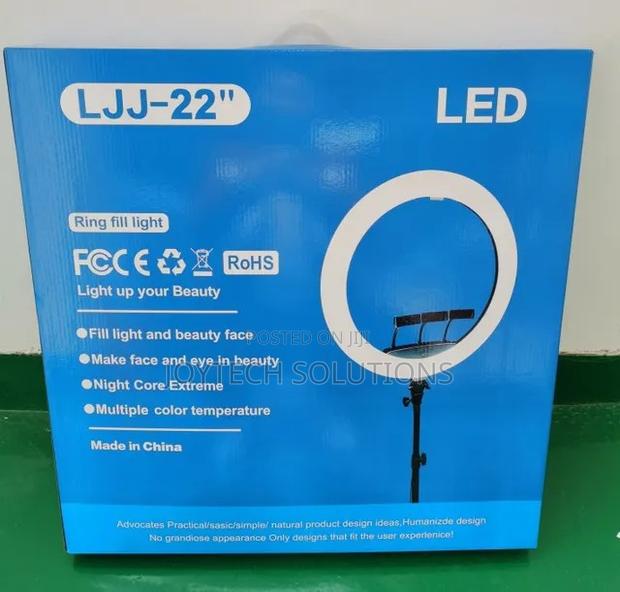 New Professional Ring Light 22inch With Tripod Stand - thumbnail 2
