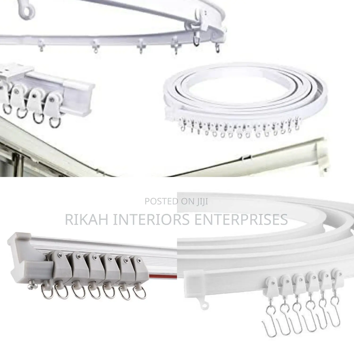 Aluminium Bendable Curtain Rails Curtain Rails