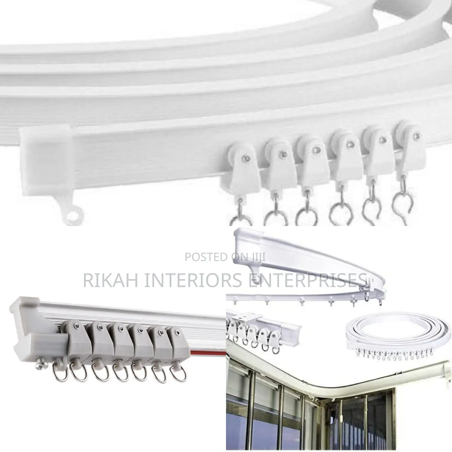 Aluminium Bendable Curtain Rails Curtain Rails