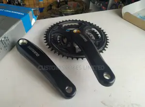 Brand New Original Square Tapered Shimano 48,38,28 Crankset