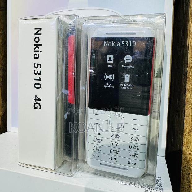 New Nokia 5310 XpressMusic Black - main view