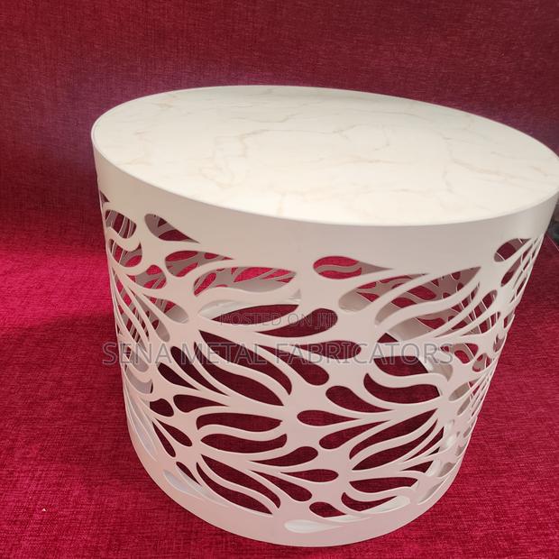 High-Quality Laser Cut Powder Coated Table. - thumbnail 2