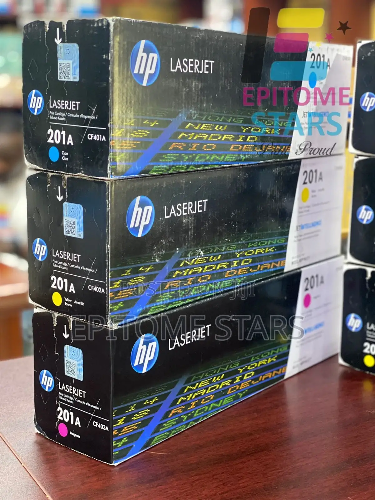 Original HP 201A CMY (CF403A) Laserjet Toner Ca