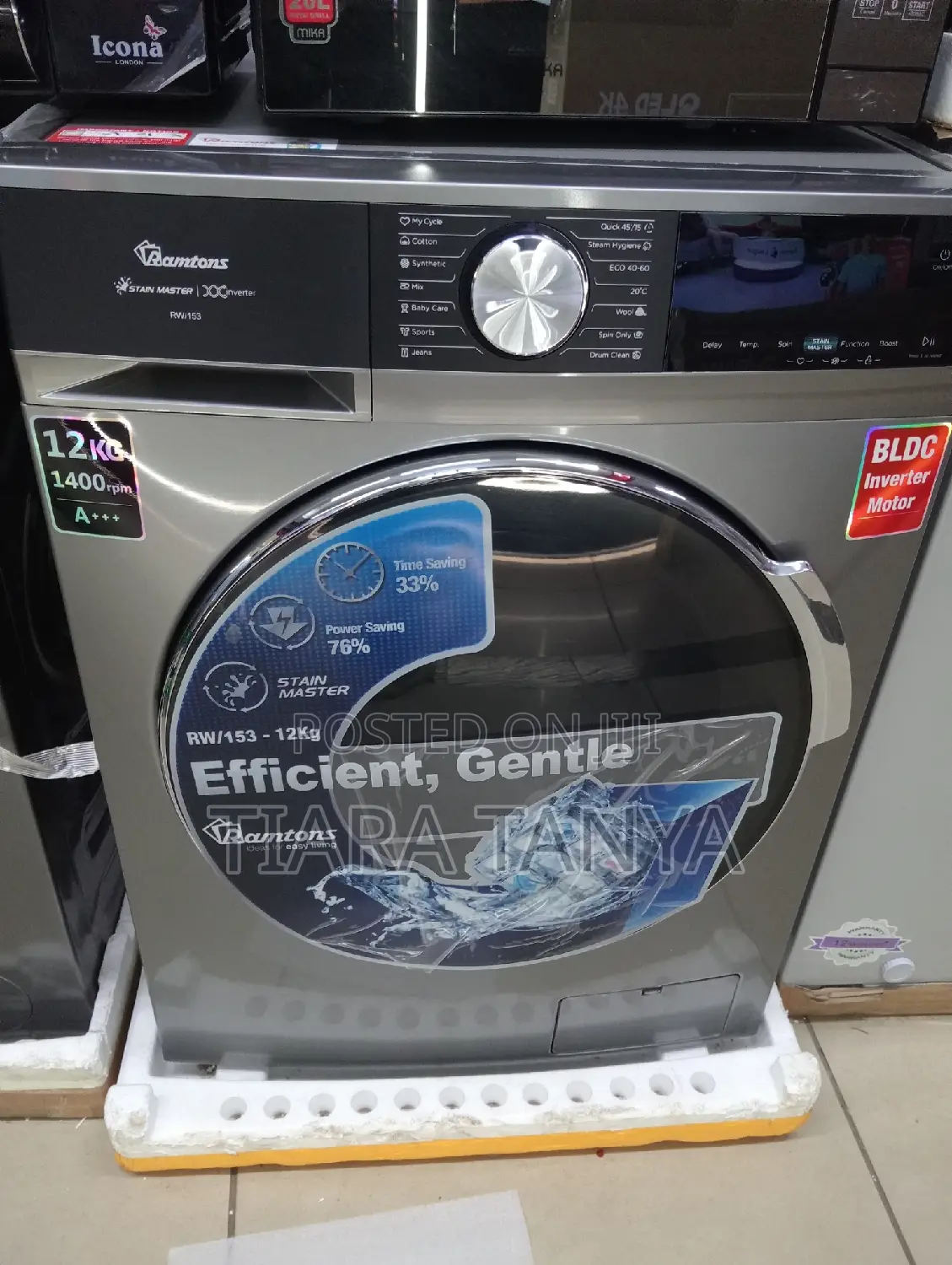 Ramton 12kg RW/153 Front Load Washing Machine