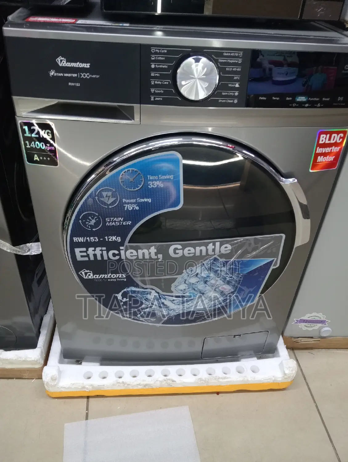 Ramton 12kg RW/153 Front Load Washing Machine