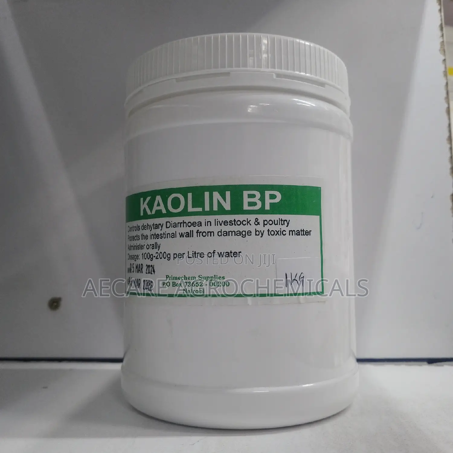 Kaolin Bp 1kg