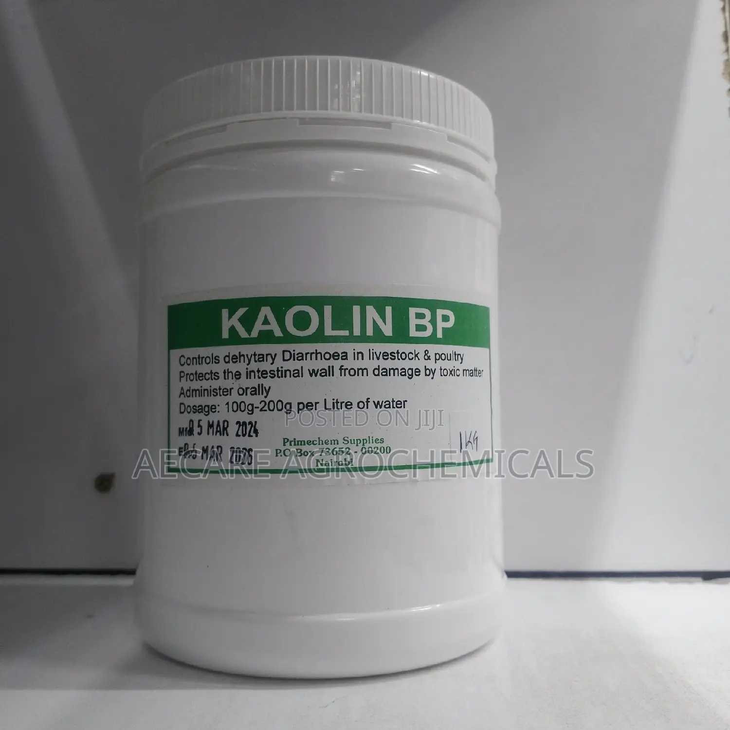Kaolin Bp 1kg