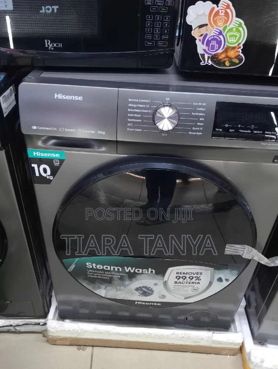 Hisense 10kgs Front Load Washing Machine