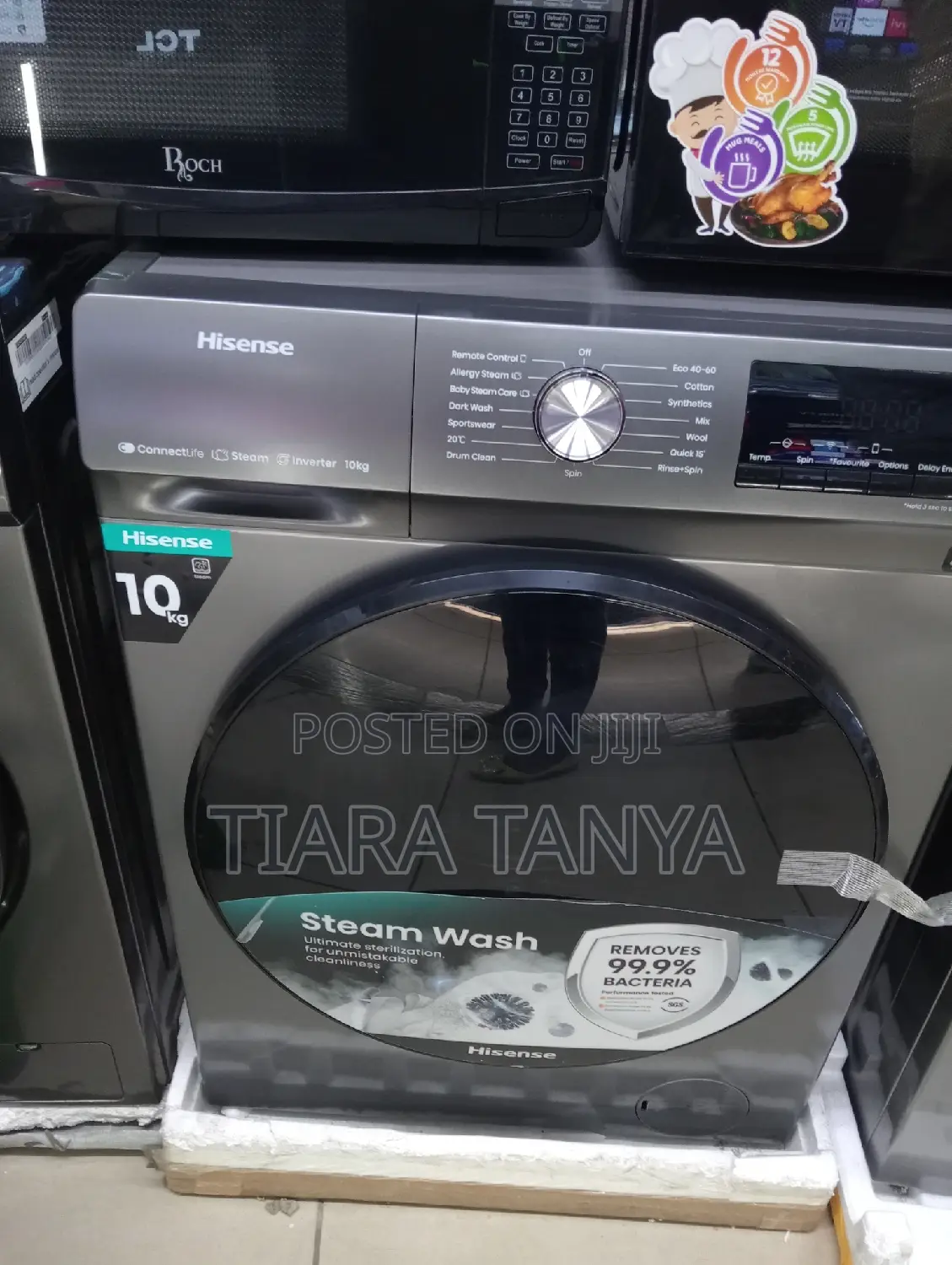 Hisense 10kgs Front Load Washing Machine