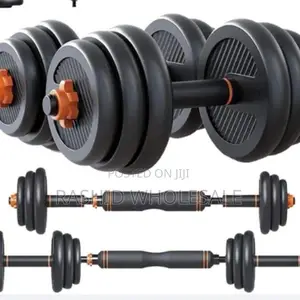 ✓*Adjustable Barbell Dumbbell(30kgs)