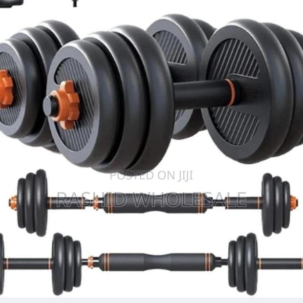 ✓*Adjustable Barbell Dumbbell(30kgs)
