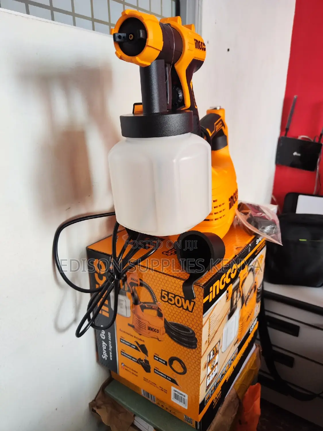 Spray Gun Ingco Electric Car Paint Sprayer Machine 550watts