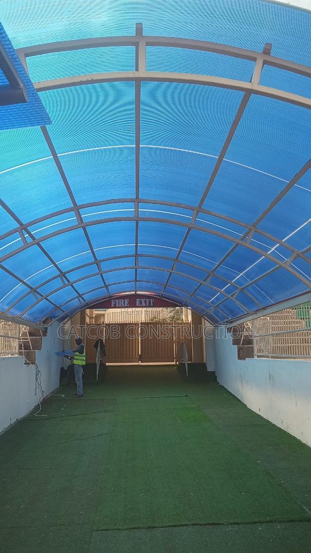 Blue Polycarbonate Sheets - main view