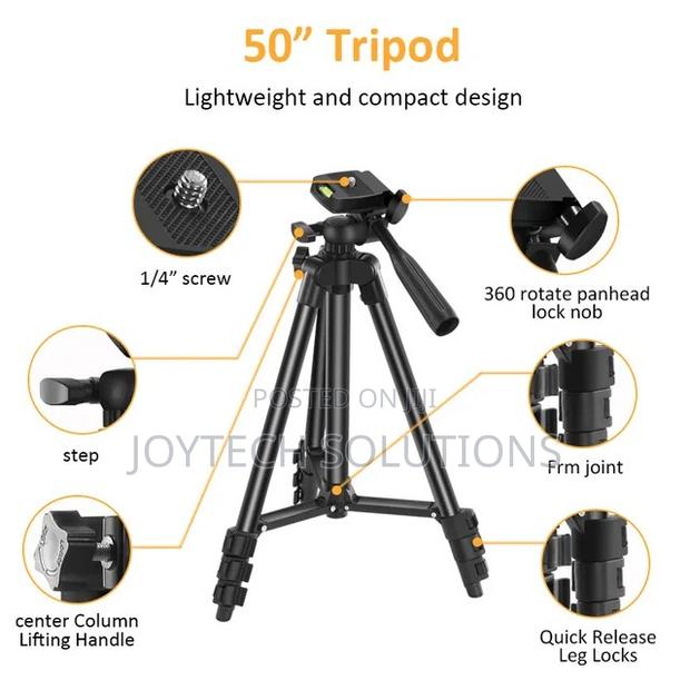 Original Professional Led Vlogging Kit With Tripod Stand