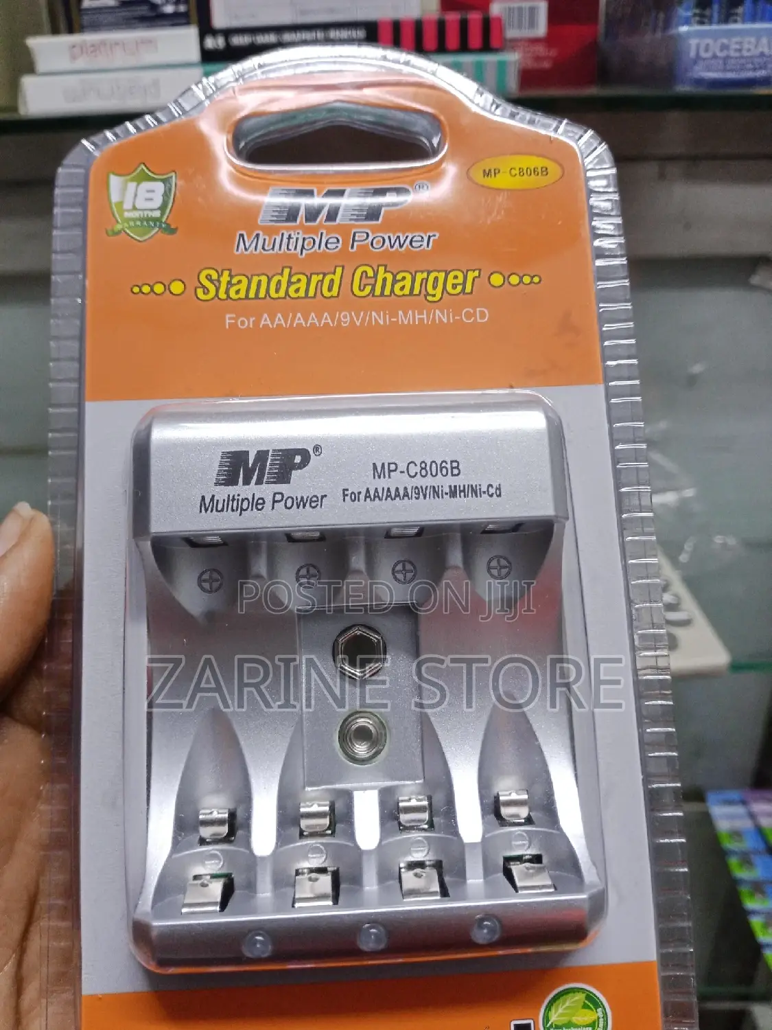 Multiple Power Charger for AA, AAA Batteries