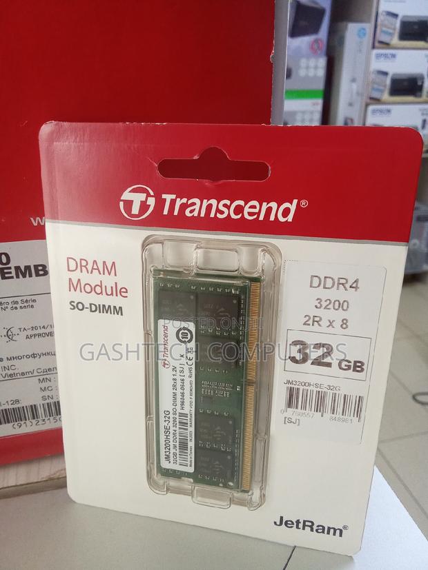 %^% Transcend Desktop RAM DDR4 32GB 2666 %% - thumbnail 2