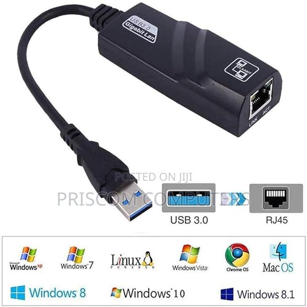 Plugable USB to Ethernet Adapter,USB 3.0 to Ethernet Adapter - thumbnail 2