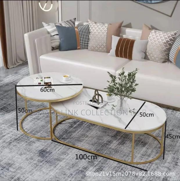 Glass Top Nesting Coffee Table Set(2pcs) - main view