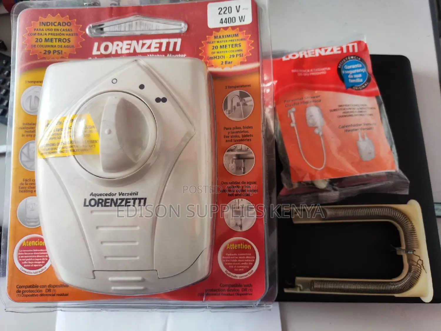 Lorenzetti Undersink Heating Element Replacement Repair Unit