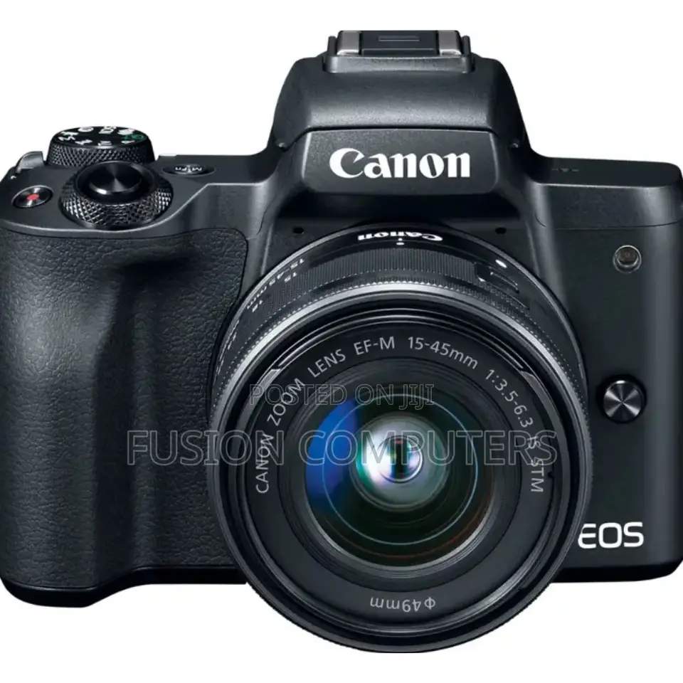 Canon EOS M50 Mark II Mirrorless Camera With 15-45mm Lens