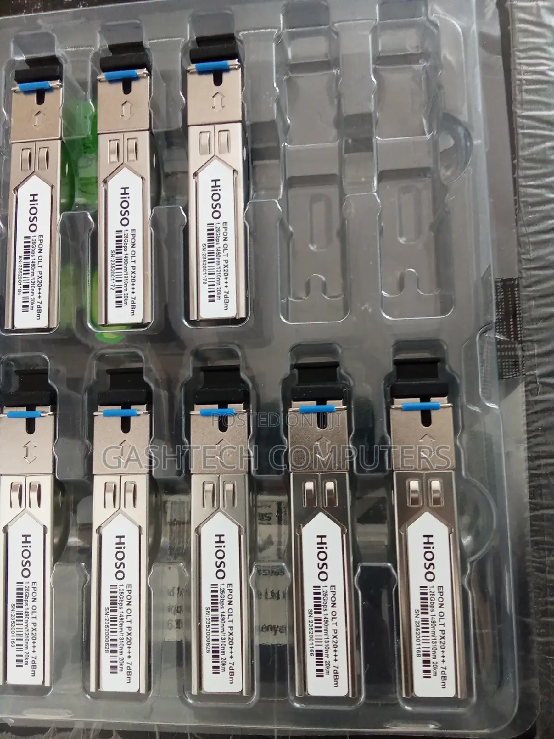 Hioso Olt SFP Px20+ Epon 1490nm/1310nm 20km Olt SFP