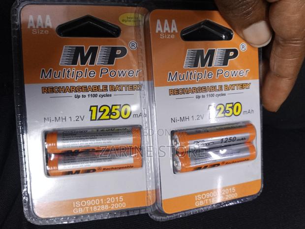 Triple a Rechargeable Batteries - main view