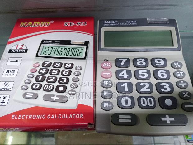 Electronic Calculator - main view