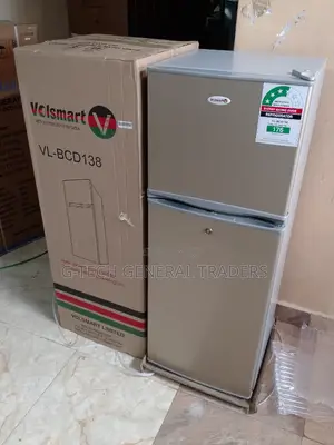 Volsmart Refrigerator! 138l Direct Cool Fridge -Silver