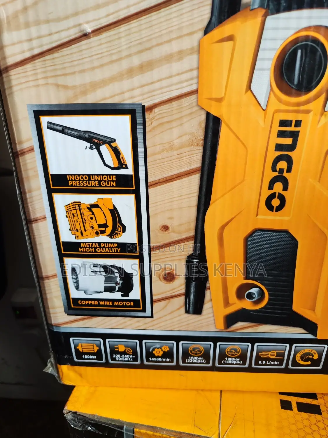 Pressure Washer 1800watt Ingco High Pressure Washer Car Wash